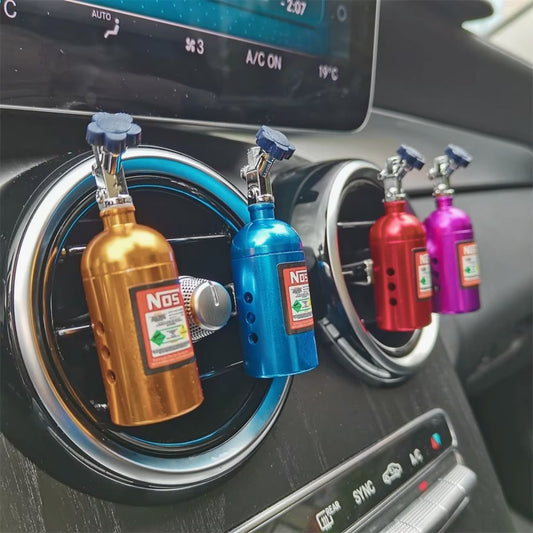 NOS Nitrogen Bottle Car Air Freshener