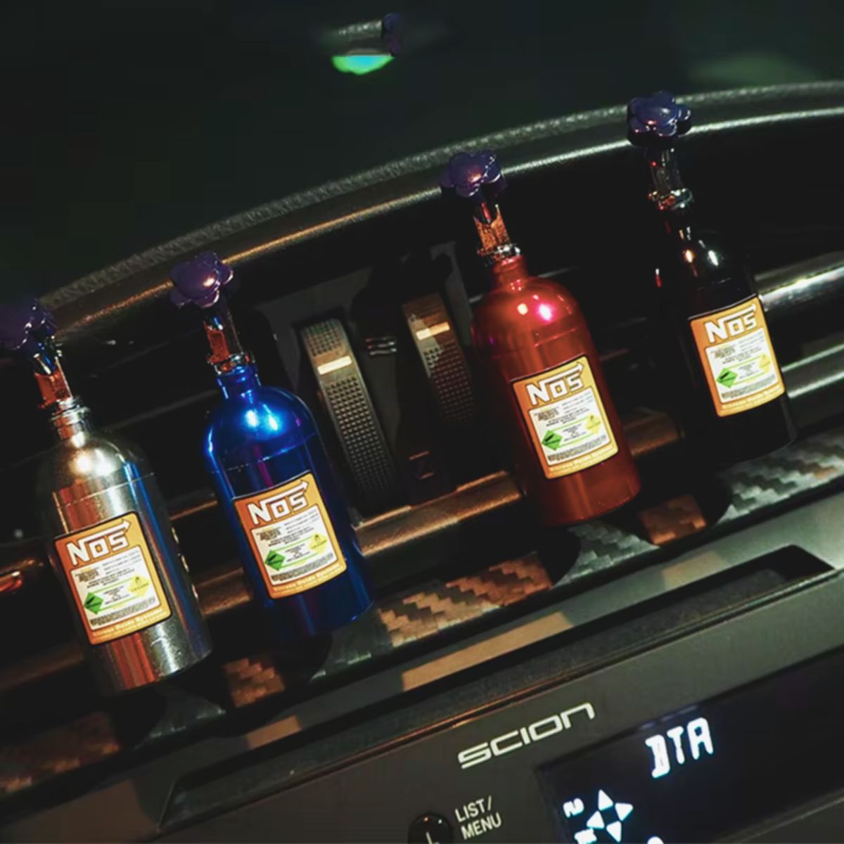 NOS Nitrogen Bottle Car Air Freshener